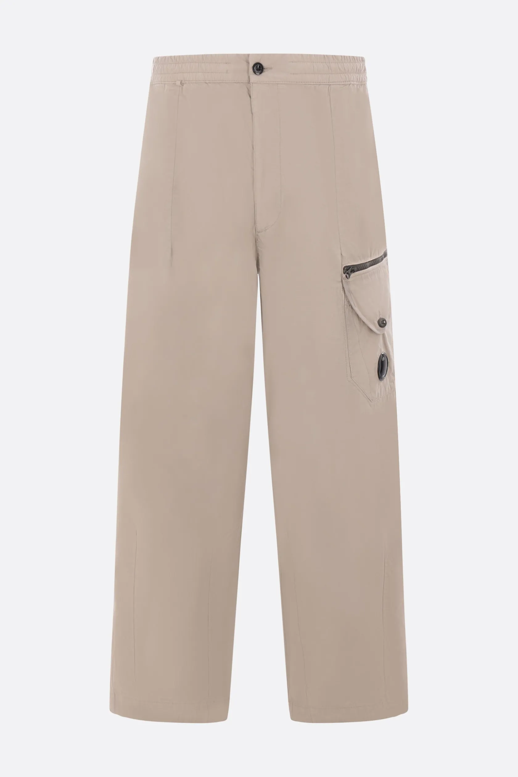 Pantaloni>C.P. COMPANY pantalone cargo in Microreps Neutro