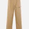 Pantaloni>DRIES VAN NOTEN pantalone cargo Pannoch in canvas Neutro