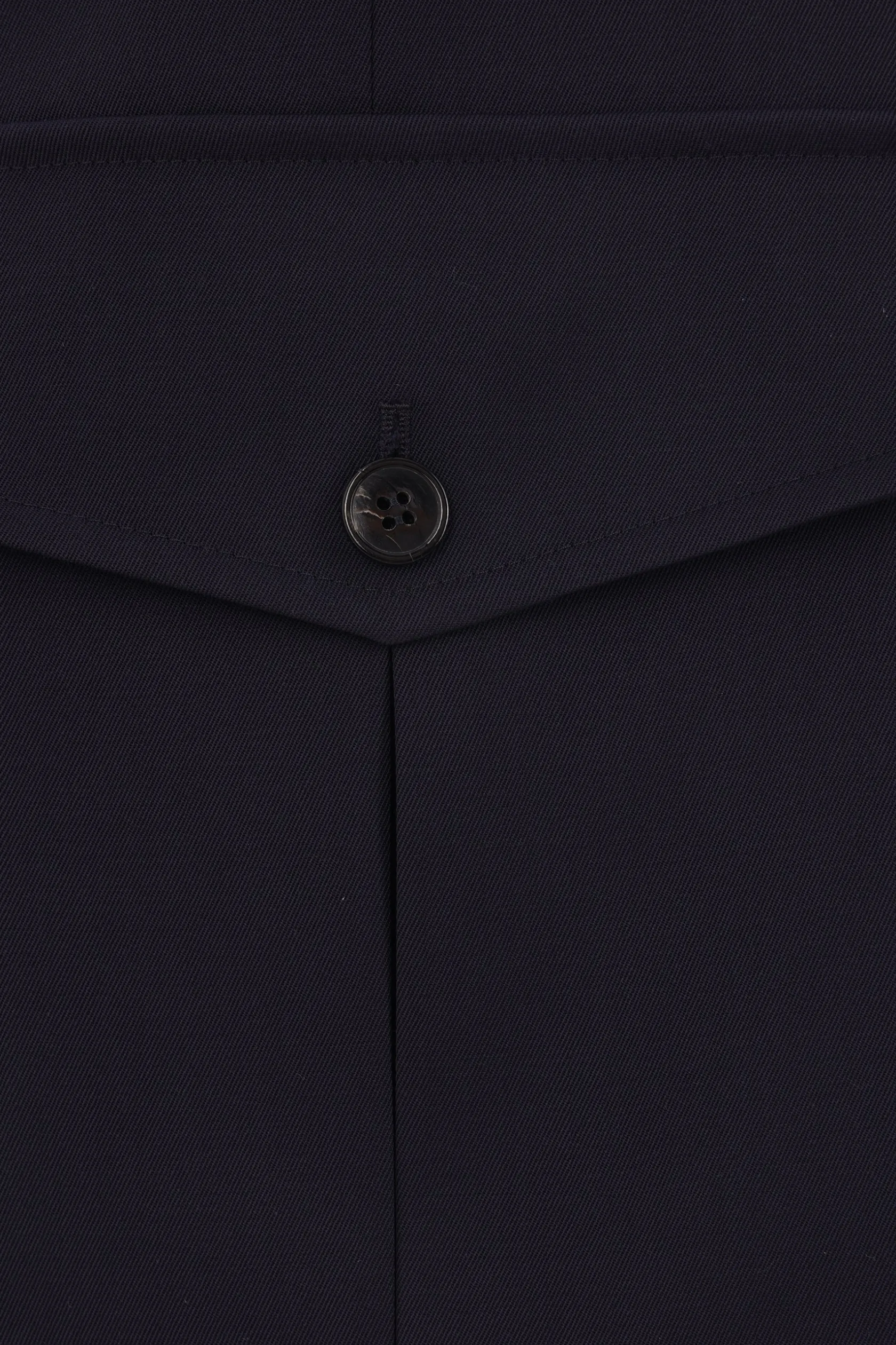 Pantaloni>DRIES VAN NOTEN pantalone cargo Piers in gabardine Blu