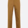 Pantaloni>J.PRESS pantalone chino in gabardine con risvolti Neutro