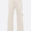 Pantaloni>STONE ISLAND pantalone chino in nylon Bianco