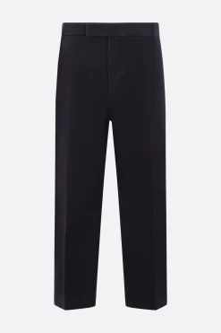 Pantaloni>THOM BROWNE pantalone chino in twill Blu