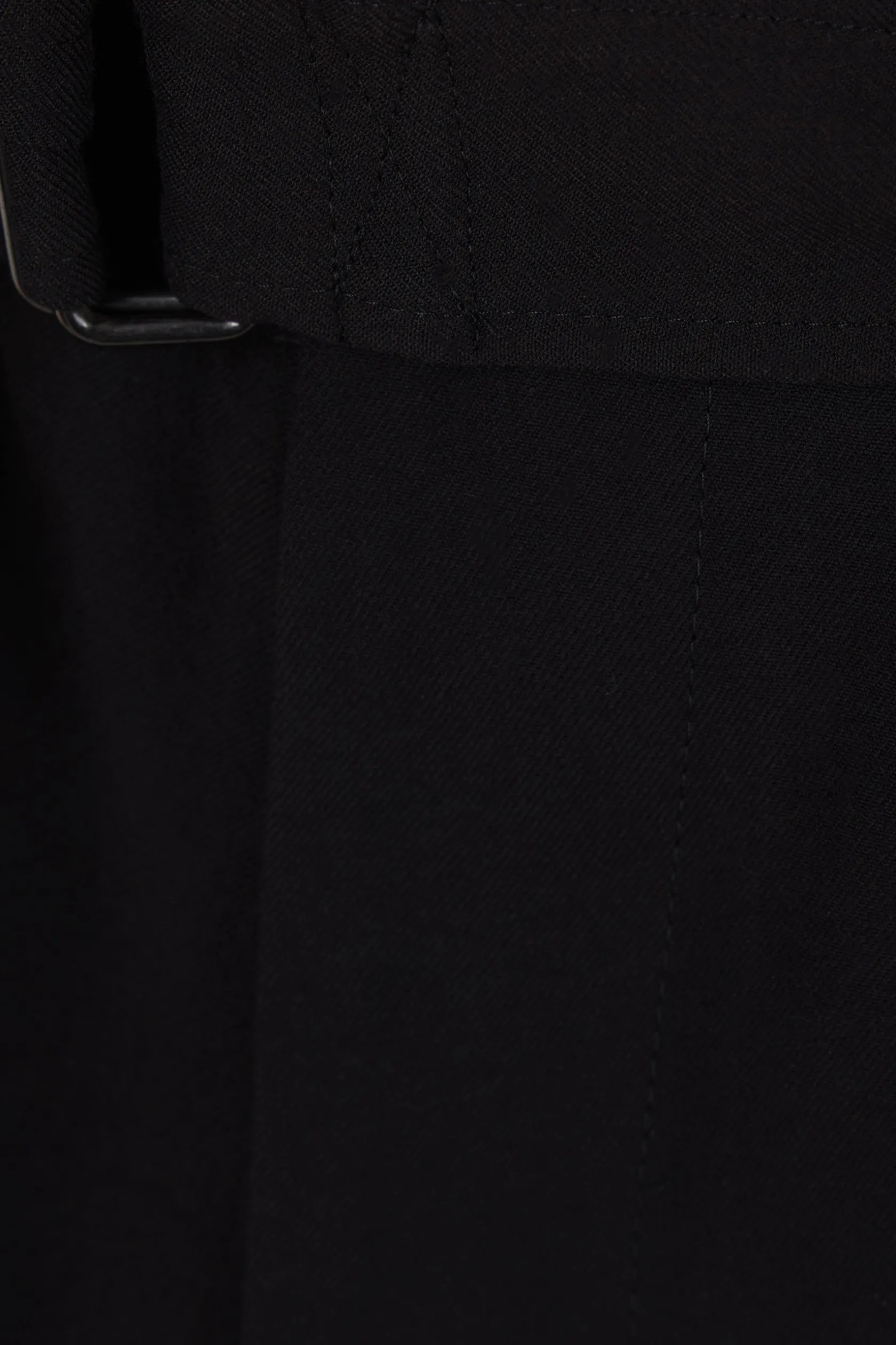 Pantaloni>YOHJI YAMAMOTO pantalone con pinces in gabardine Nero