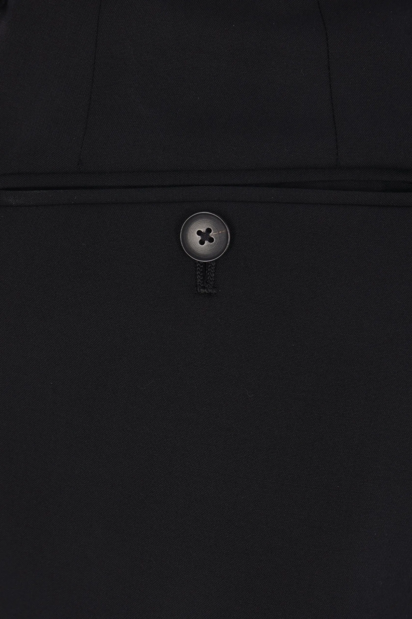 Pantaloni>AURALEE pantalone con pinces in lana Nero