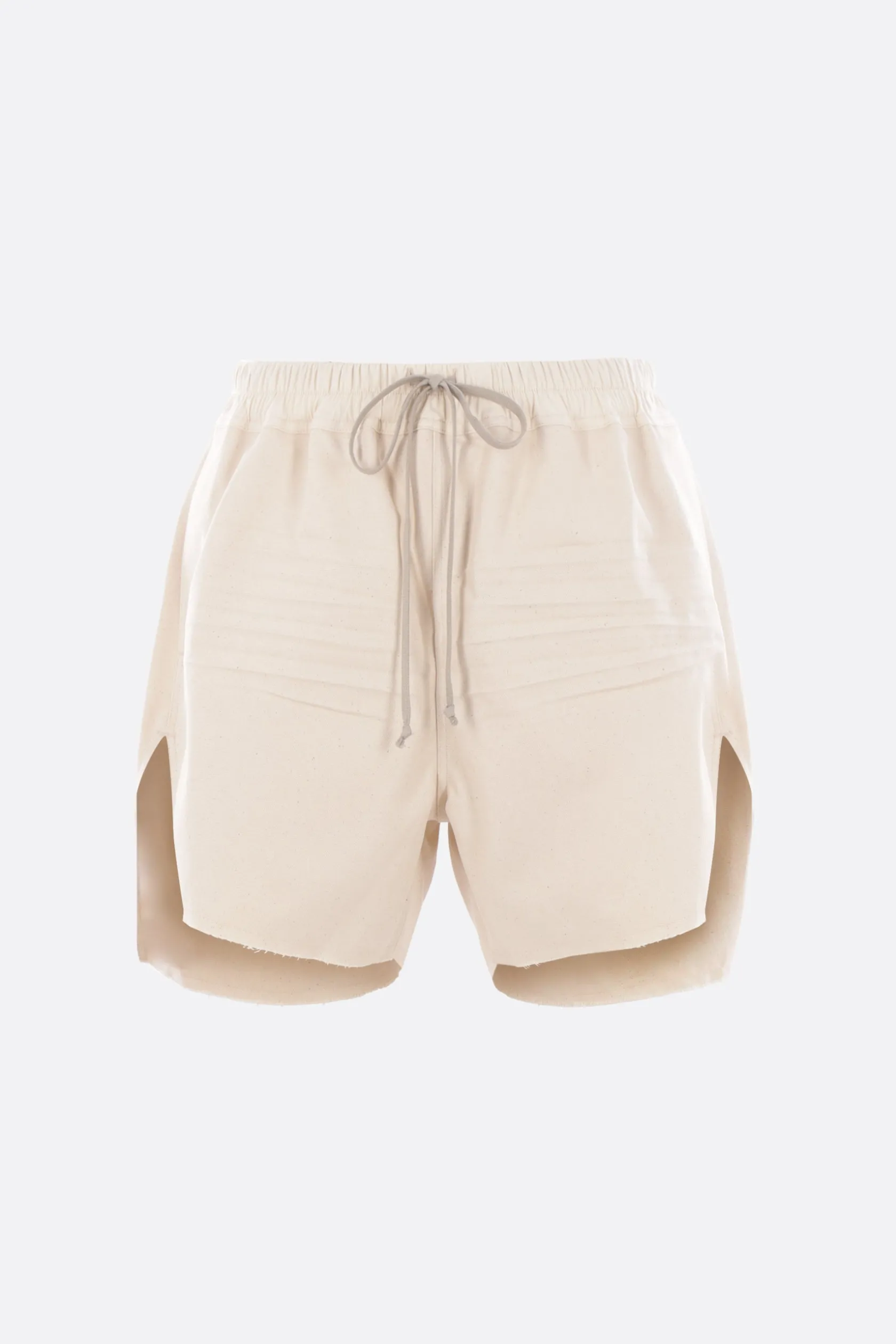 Pantaloni>RICK OWENS pantalone corto Boxers in canvas Neutro