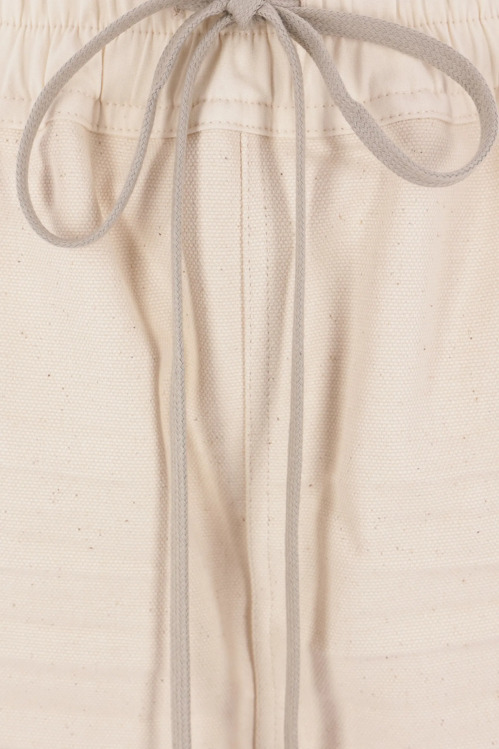 Pantaloni>RICK OWENS pantalone corto Boxers in canvas Neutro