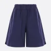 Pantaloni>ALBERTO BIANI pantalone corto in cotone Blu