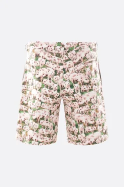Pantaloni>BLESS pantalone corto in cotone stampa Pigs Rosa