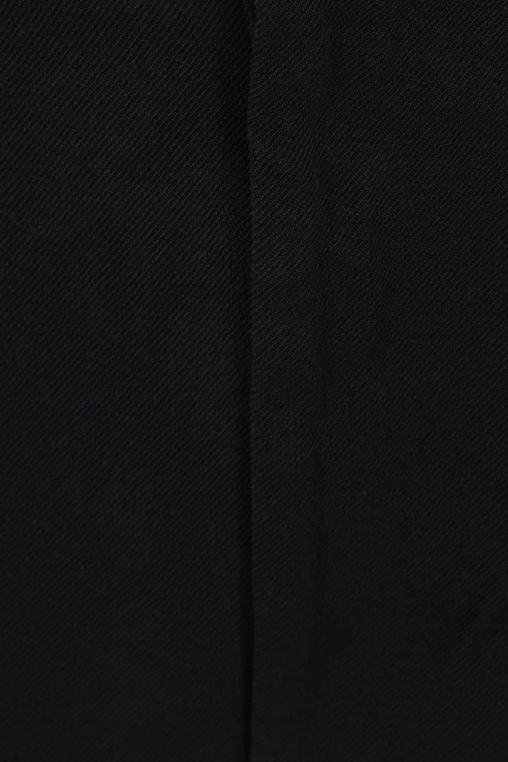Pantaloni>BLACK COMME des GARÇONS pantalone corto in drill Nero