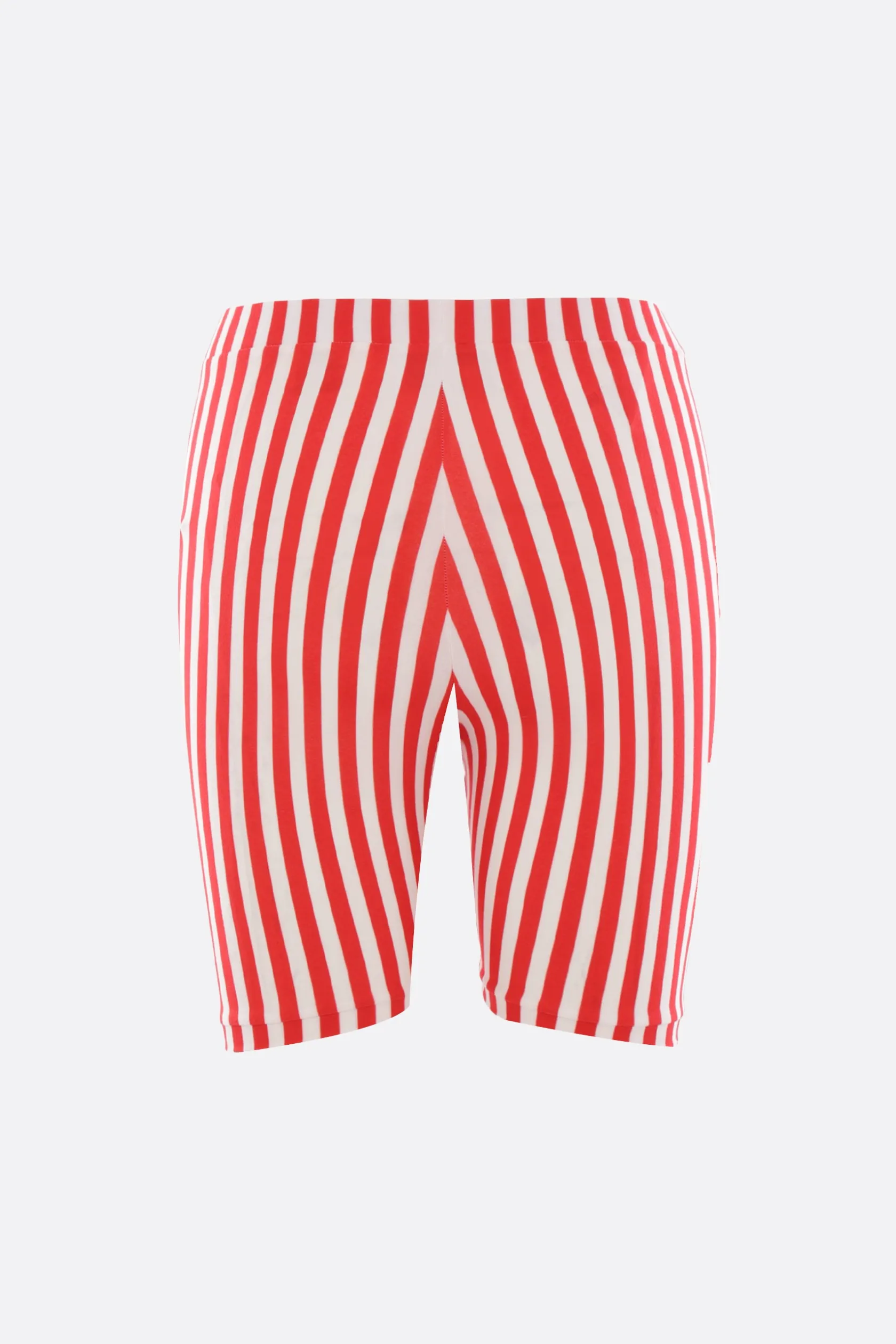 Pantaloni>DURAN LANTINK pantalone corto in jersey stretch a righe Rosso