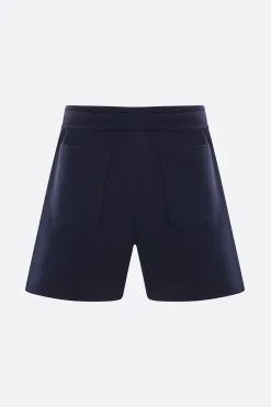 Pantaloni>CFCL pantalone corto in maglia Milano Blu