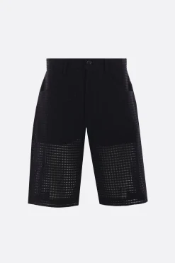 Pantaloni>SÉFR pantalone corto Marlo in cotone Nero