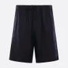 Pantaloni>DRIES VAN NOTEN pantalone corto Piperi in twill Blu