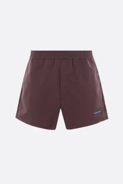 Pantaloni>NAMACHEKO pantalone corto Sports in popeline Marrone
