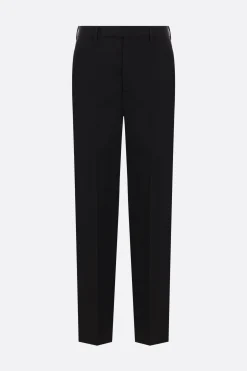 Pantaloni>RICK OWENS pantalone cropped Astaires in lana Nero