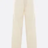 Pantaloni>META CAMPANIA COLLECTIVE pantalone Gilles in twill di lana Bianco