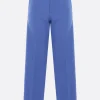 Pantaloni>META CAMPANIA COLLECTIVE pantalone Gilles in twill di lana Blu