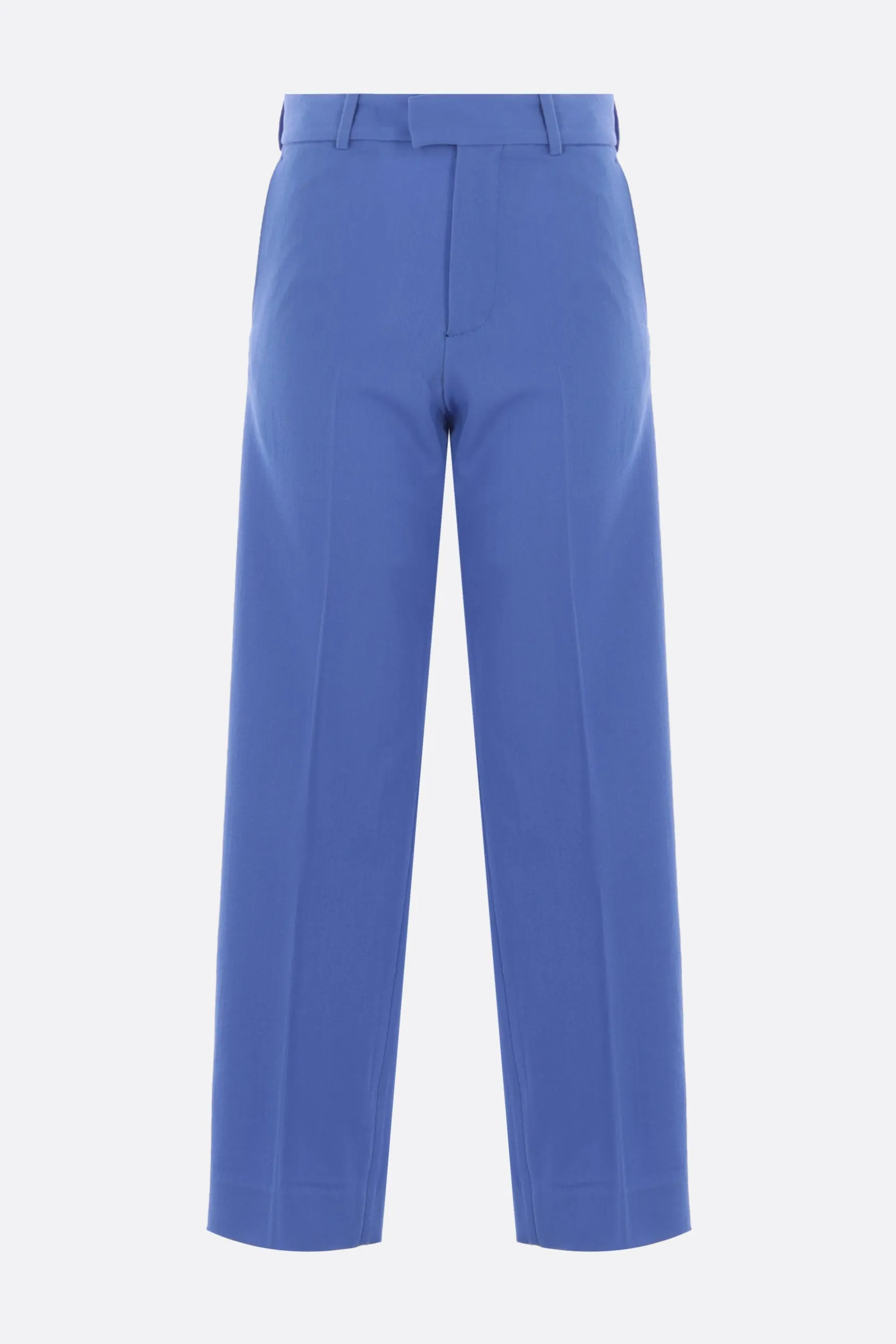 Pantaloni>META CAMPANIA COLLECTIVE pantalone Gilles in twill di lana Blu