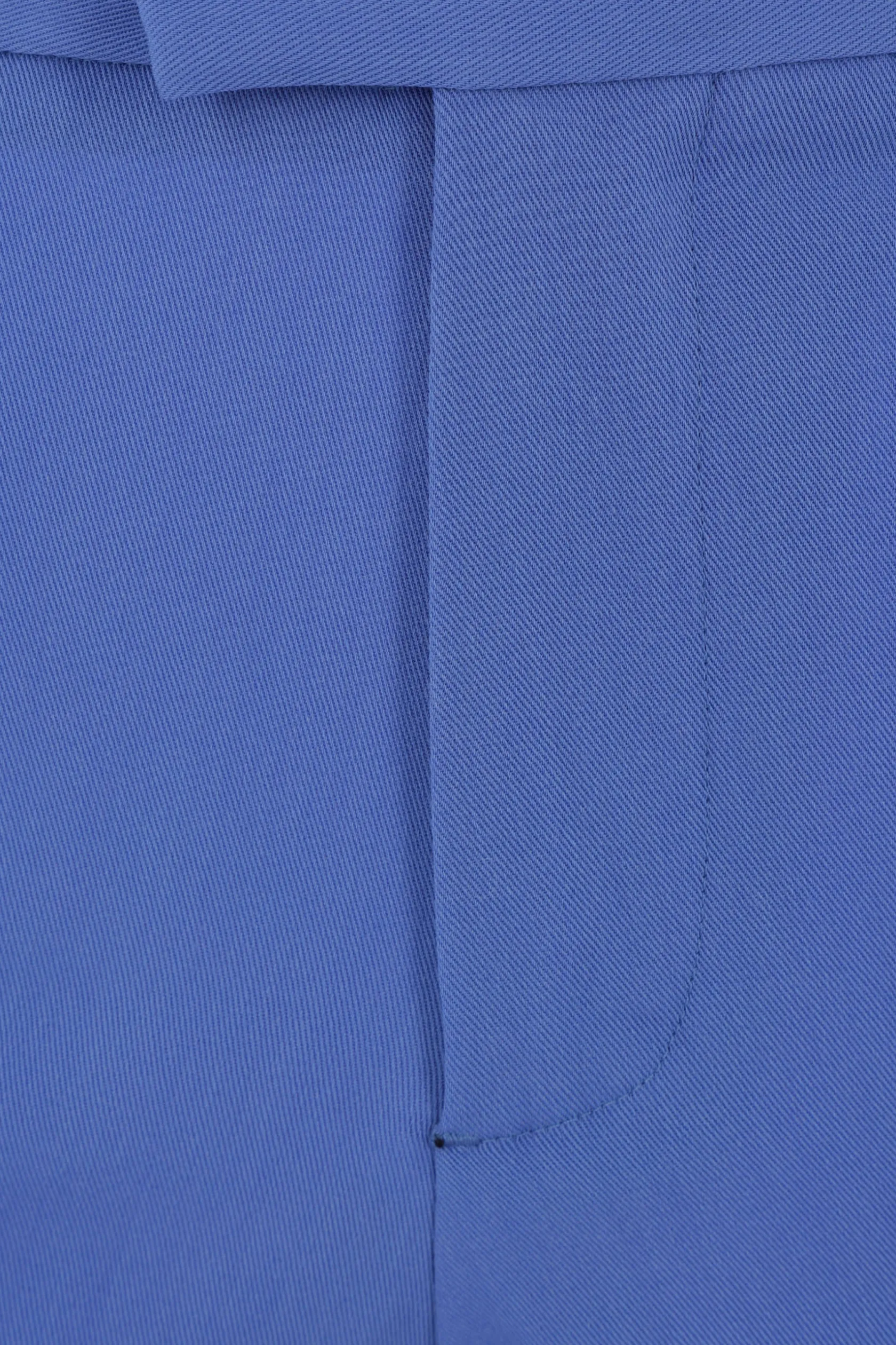 Pantaloni>META CAMPANIA COLLECTIVE pantalone Gilles in twill di lana Blu