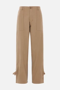 Pantaloni>UNDERCOVER pantalone in canvas e jersey Neutro
