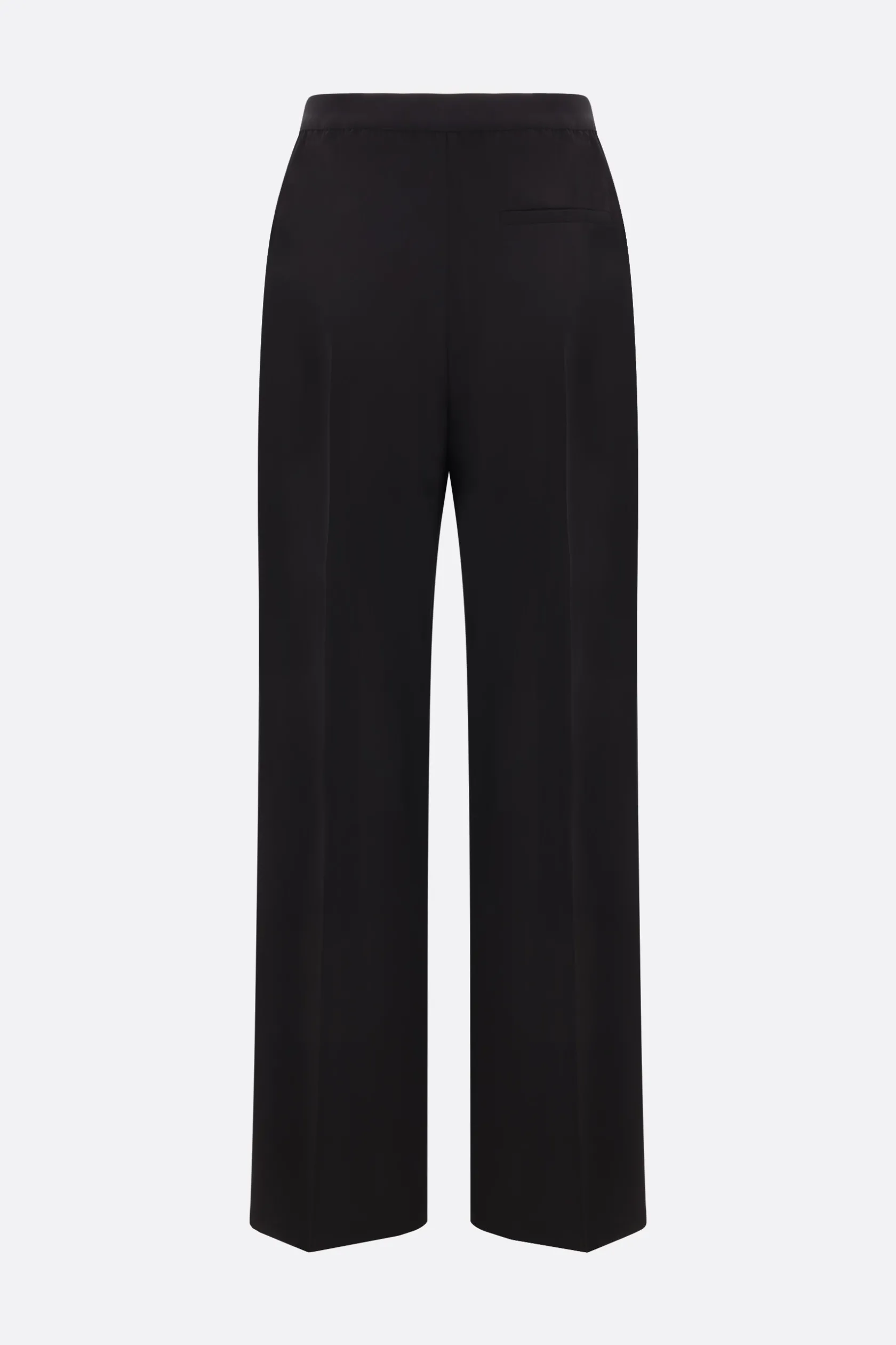 Pantaloni>LOEWE pantalone in lana con pinces Nero
