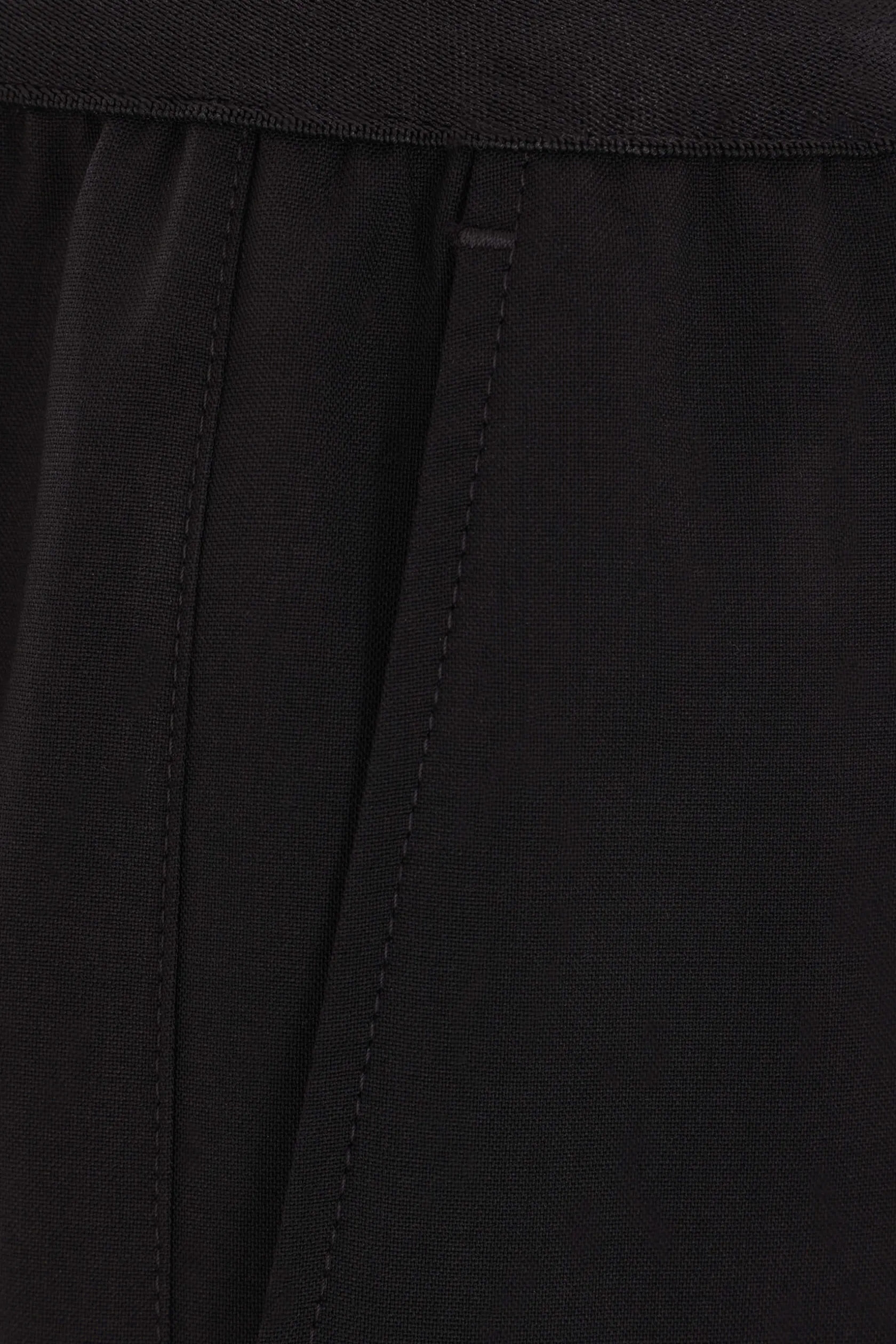 Pantaloni>LOEWE pantalone in lana con pinces Nero