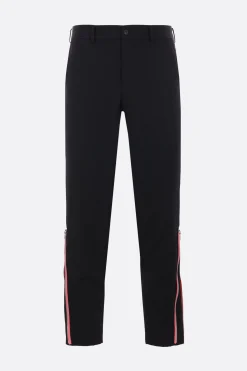 Pantaloni>COMME DES GARÇONS HOMME PLUS pantalone in lana con zip Nero