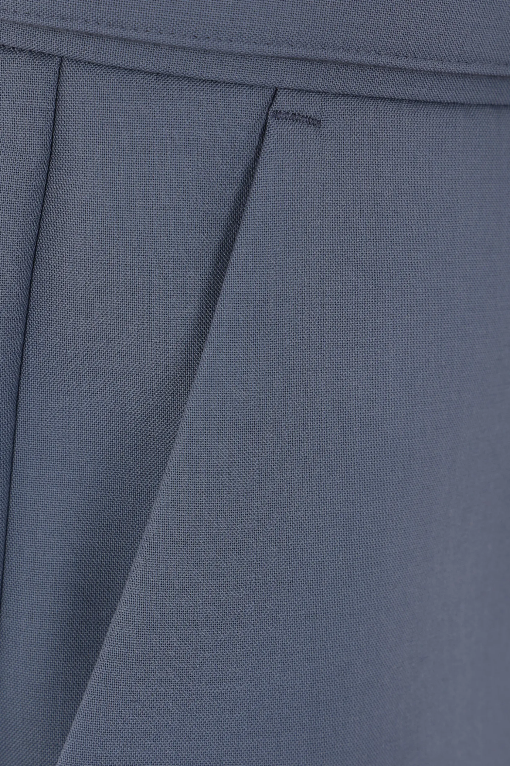 Pantaloni>SACAI pantalone in misto lana con cintura Blu