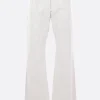 Pantaloni>MM6 pantalone in misto lana verniciata Bianco