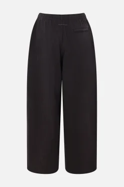Pantaloni>MM6 pantalone jogging in jersey Nero