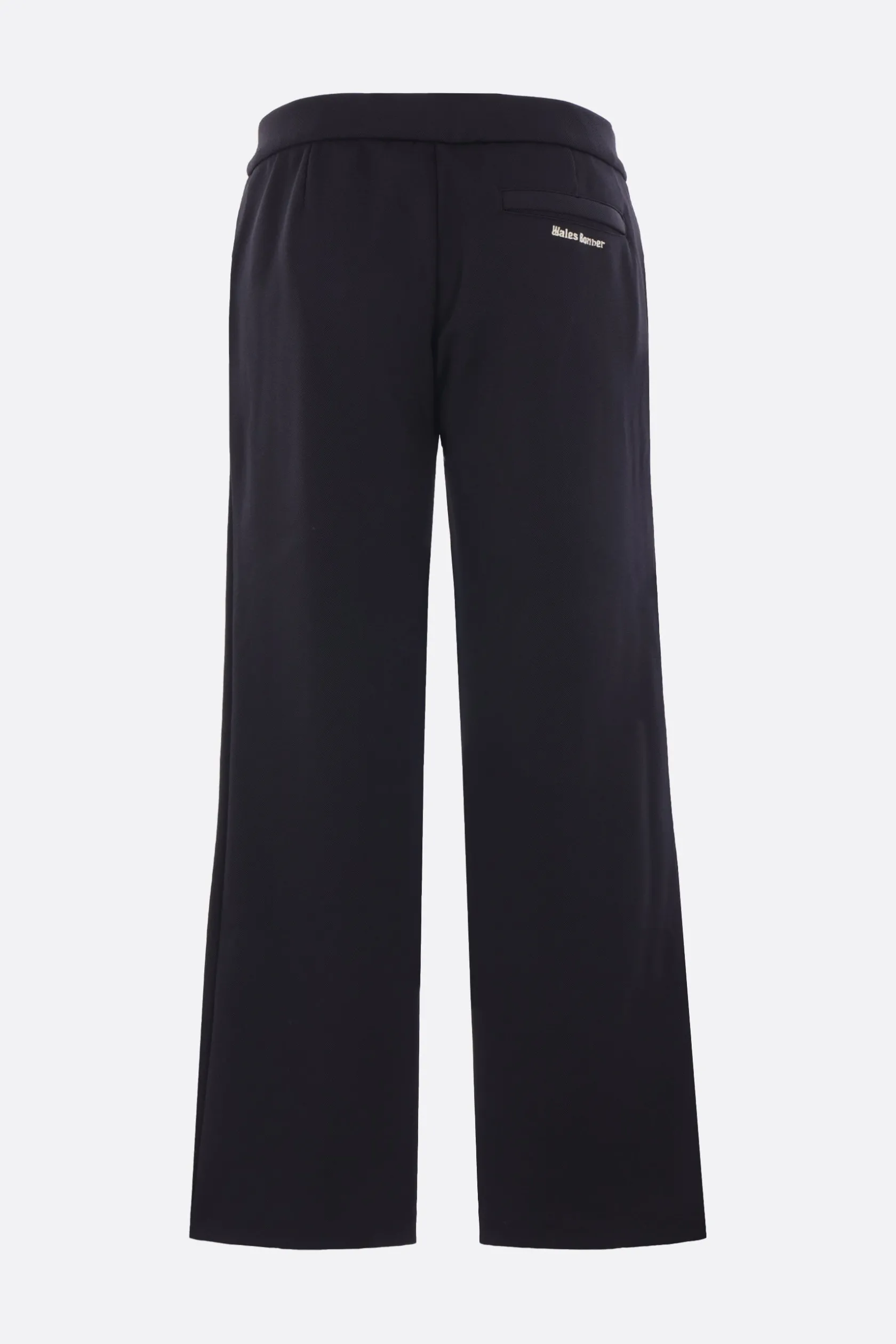 Pantaloni>ADIDAS X WALES BONNER pantalone jogging WB in piquet Nero