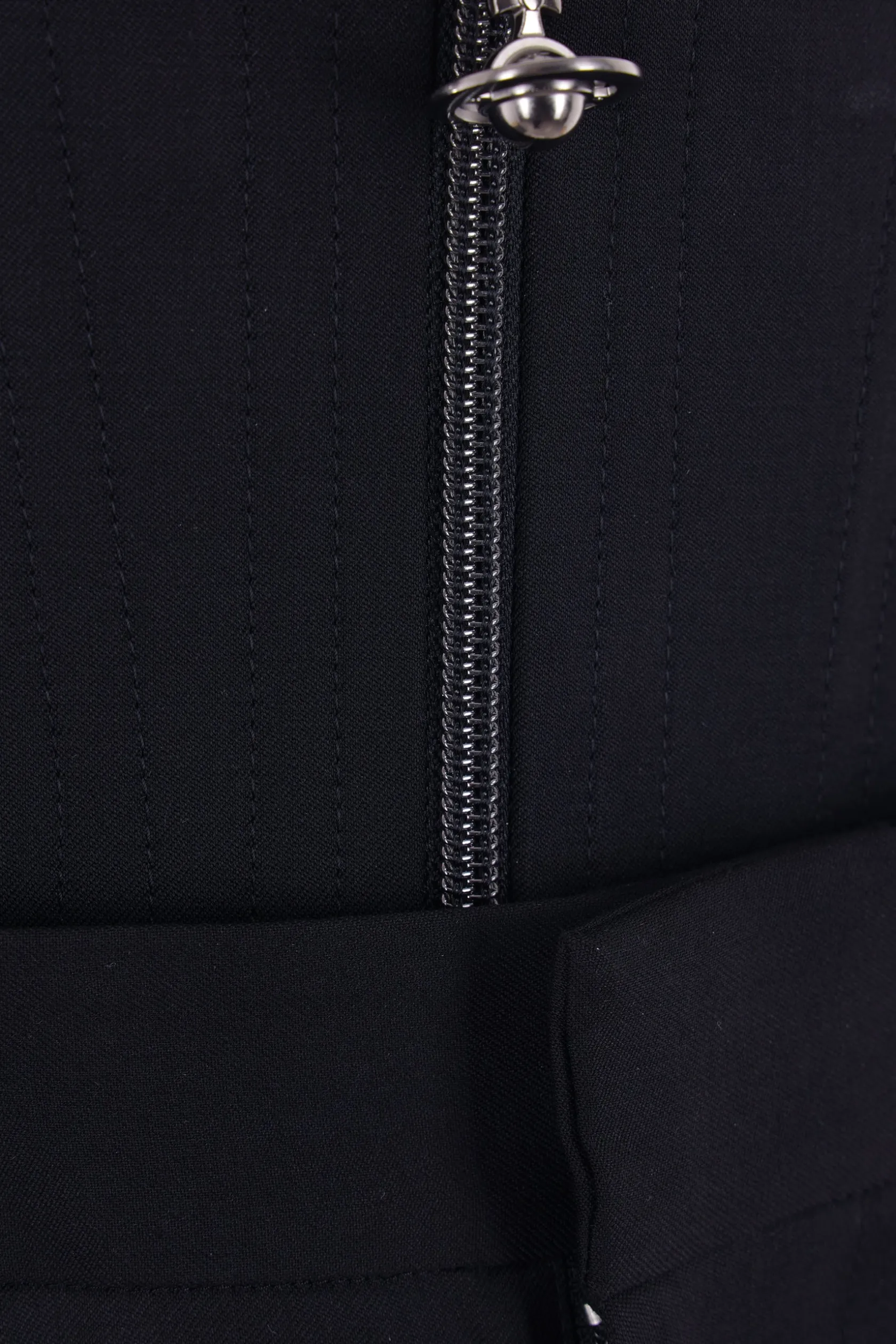 Pantaloni>VIVIENNE WESTWOOD pantalone Long Macca Corset in lana Blu