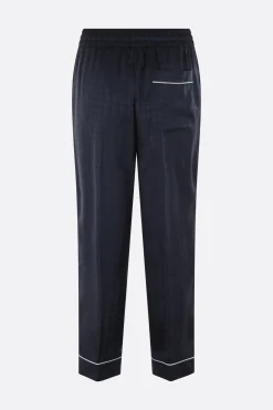 Pantaloni>10 CORSO COMO pantalone pijama in viscosa Blu