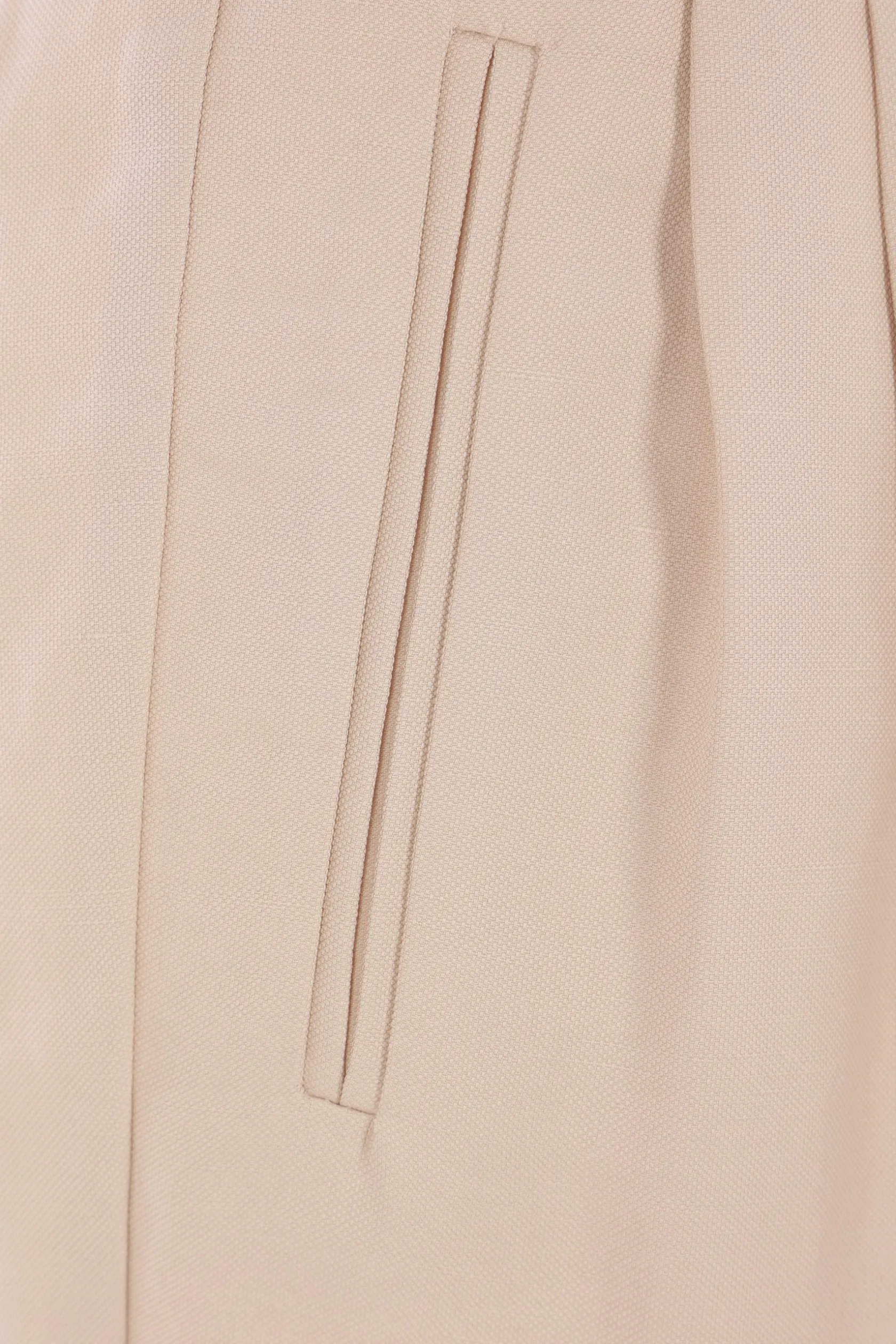 Pantaloni>ALBERTO BIANI pantalone slim-fit in lino e viscosa Neutro