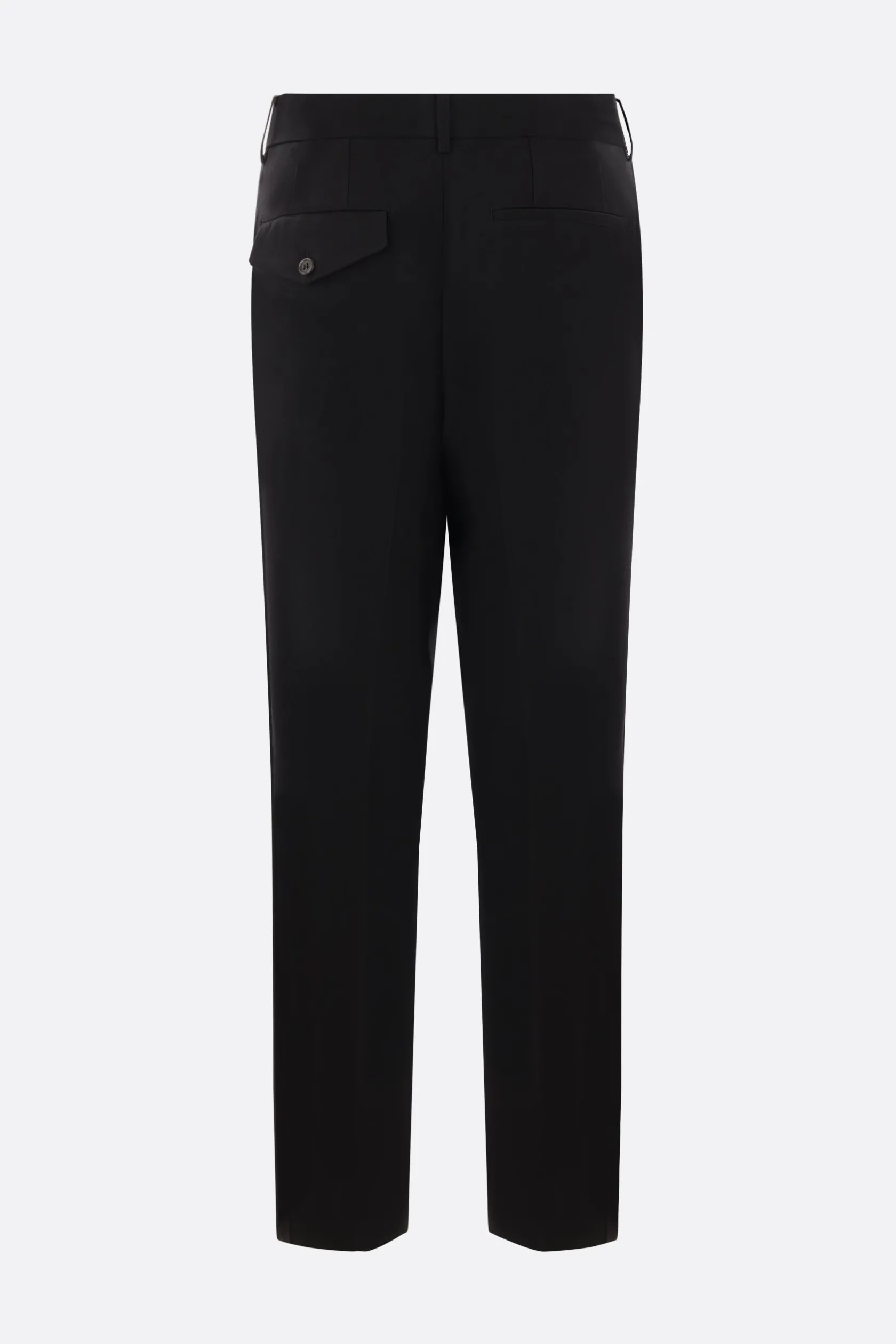 Pantaloni>NOIR KEI NINOMIYA pantalone tuxedo in lana mohair Nero