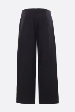 Pantaloni>TOTEME pantalone Twisted Seam in popeline Nero