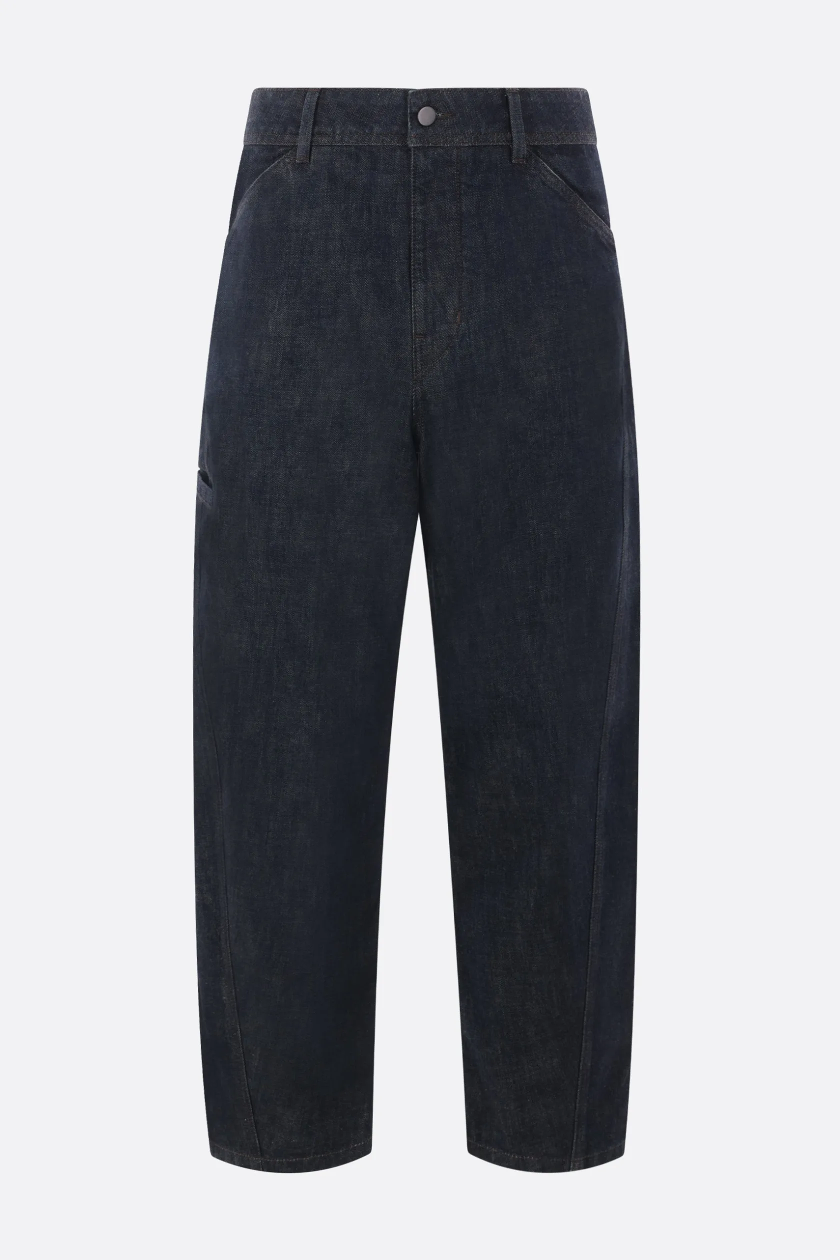 Pantaloni>LEMAIRE pantalone Twisted Workwear in denim Blu