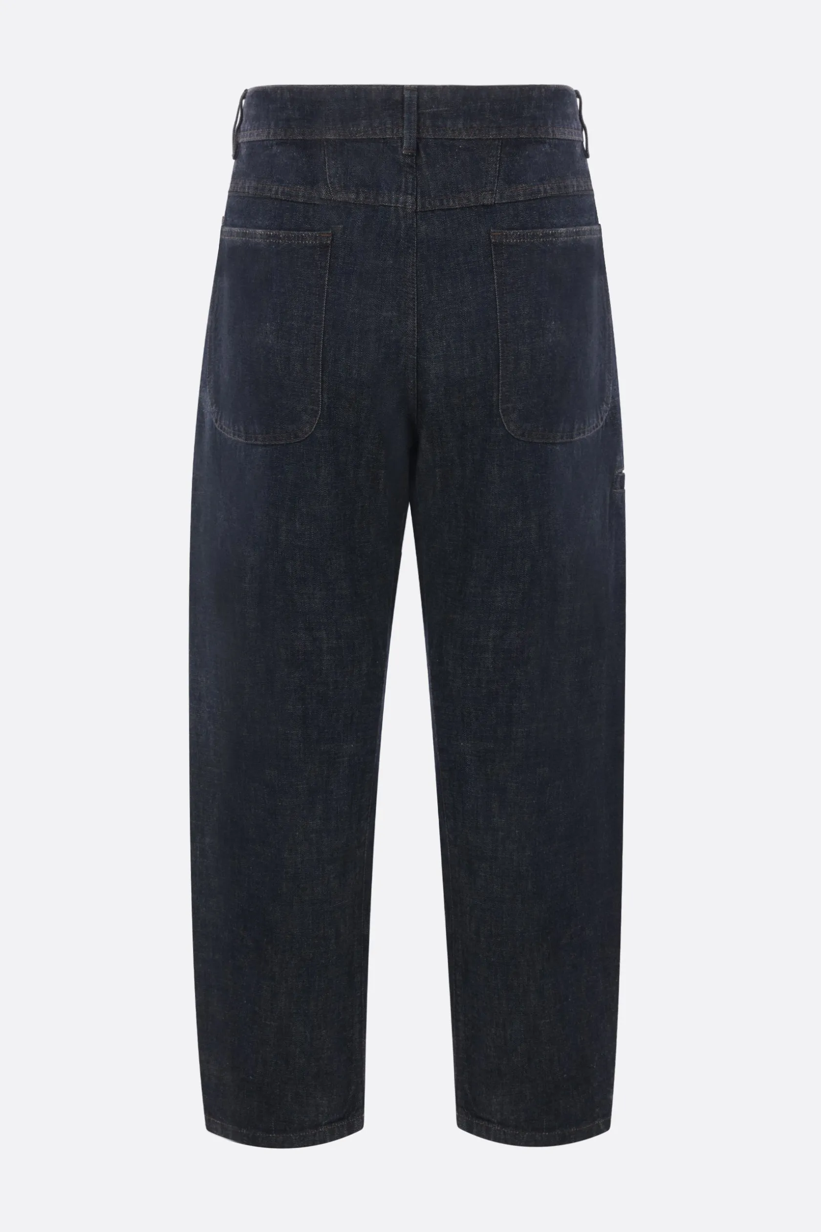 Pantaloni>LEMAIRE pantalone Twisted Workwear in denim Blu