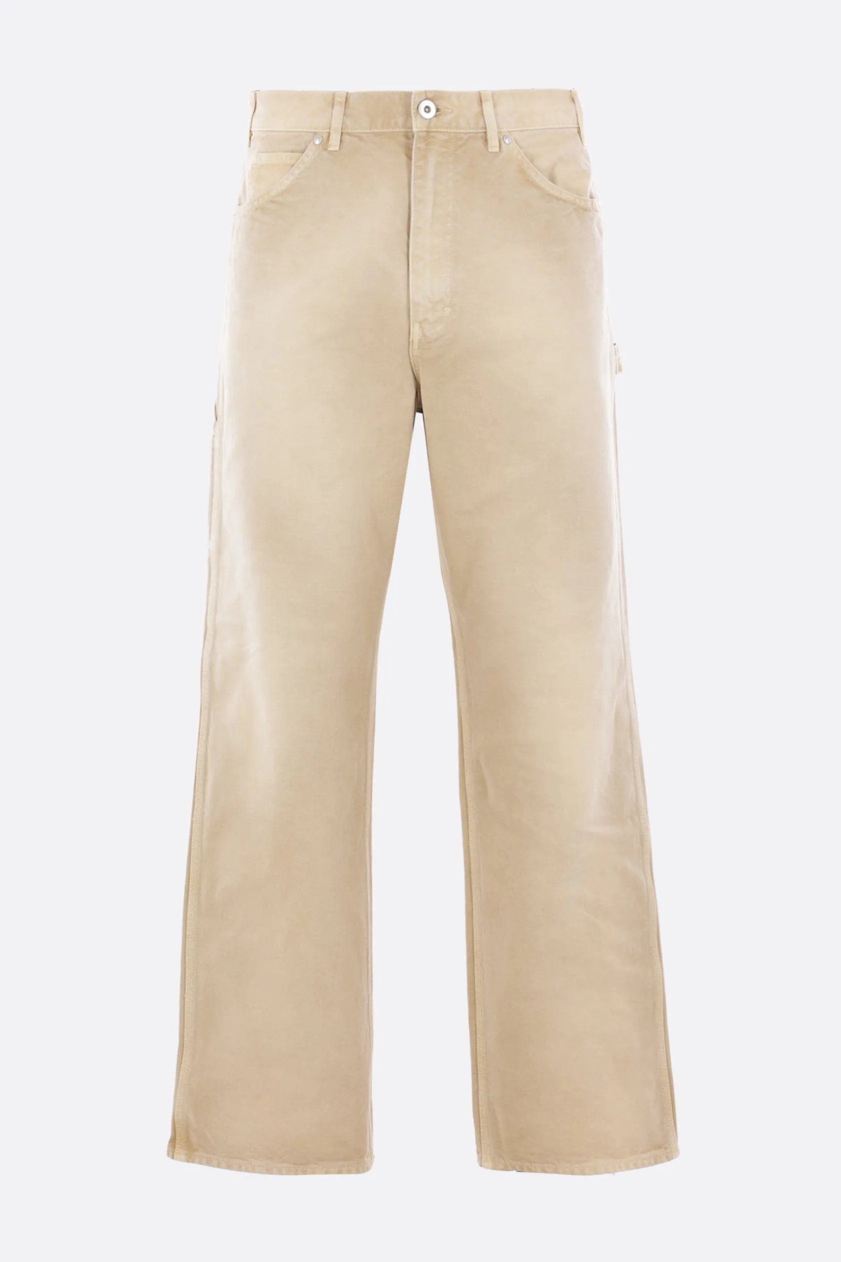 Pantaloni>AURALEE pantalone workwear in cotone organico Neutro