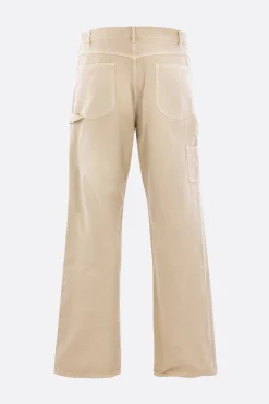 Pantaloni>AURALEE pantalone workwear in cotone organico Neutro