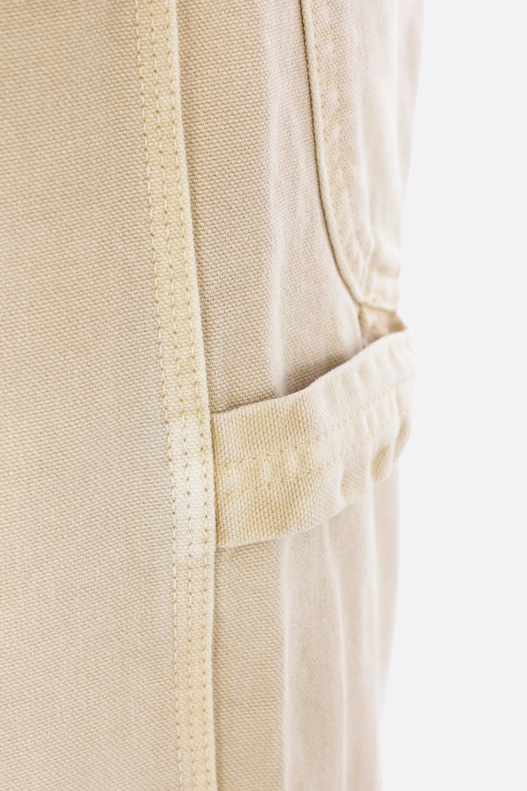 Pantaloni>AURALEE pantalone workwear in cotone organico Neutro