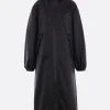 Capispalla>CECILIE BAHNSEN X THE NORTH FACE parka in nylon stampa floreale Nero