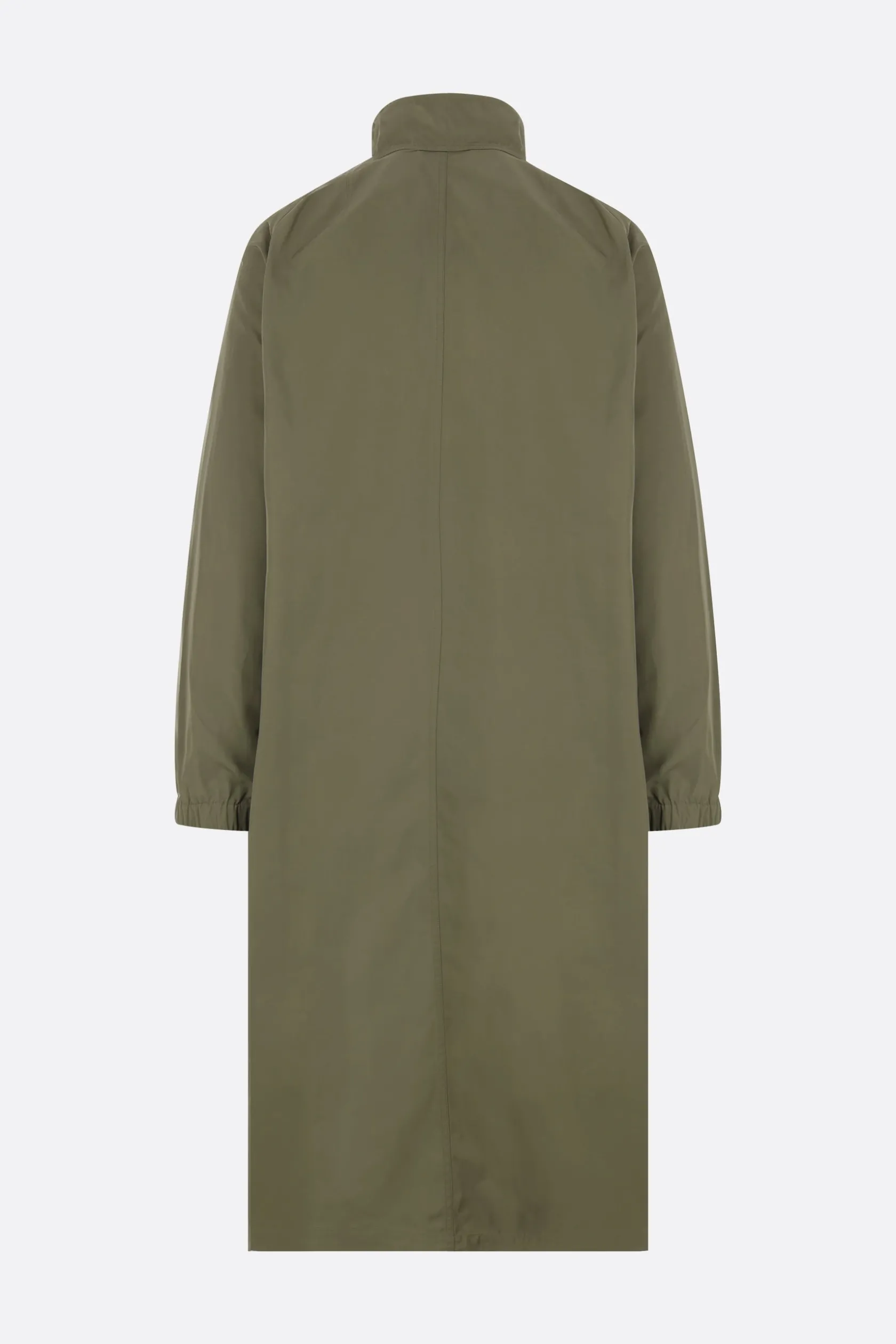 Capispalla>DRIES VAN NOTEN parka oversize Rannon in nylon Marrone