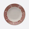 Lifestyle>GINORI 1735 piatto fondo Labirinto in porcellana Rosso