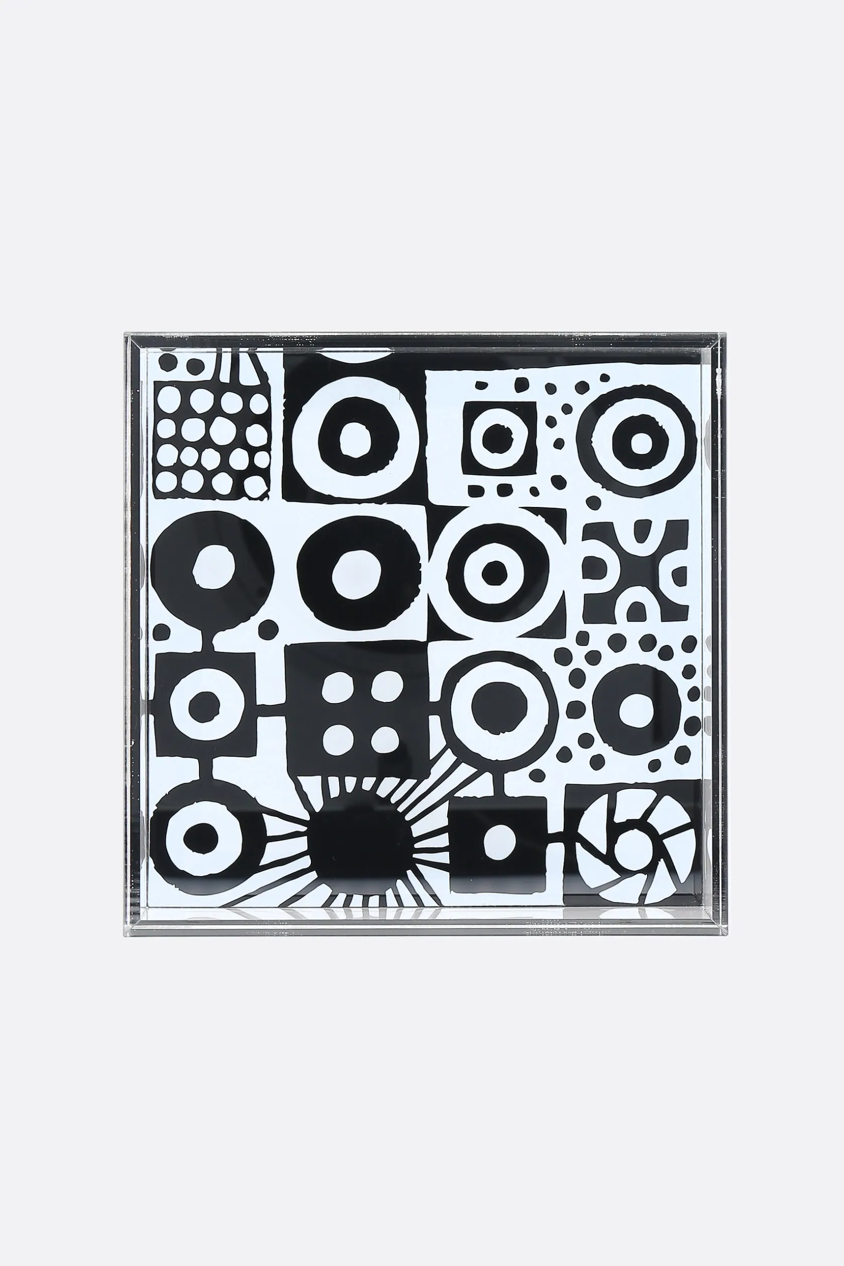 Lifestyle>10 CORSO COMO piatto svuotatasche in plexiglass stampa grafica Nero