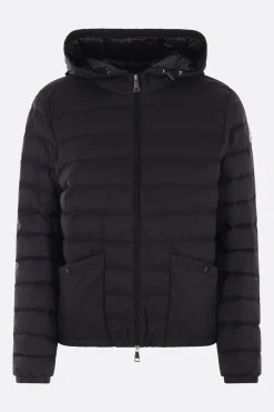 Capispalla>MONCLER piumino Hede in nylon Nero