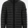 Capispalla>STONE ISLAND piumino in Loom Woven Chambers Nylon Nero