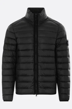 Capispalla>STONE ISLAND piumino in Loom Woven Chambers Nylon Nero