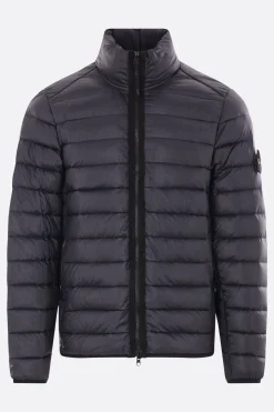 Capispalla>STONE ISLAND piumino in Loom Woven Chambers Nylon Blu