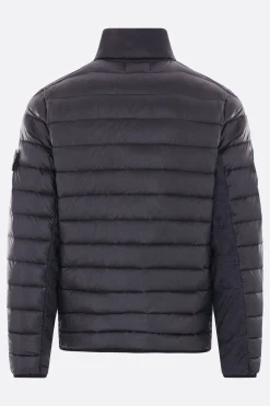 Capispalla>STONE ISLAND piumino in Loom Woven Chambers Nylon Blu